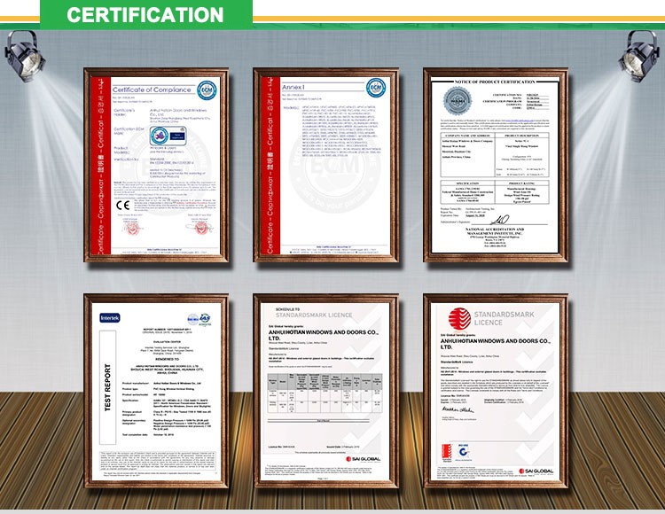 Product quality certifications