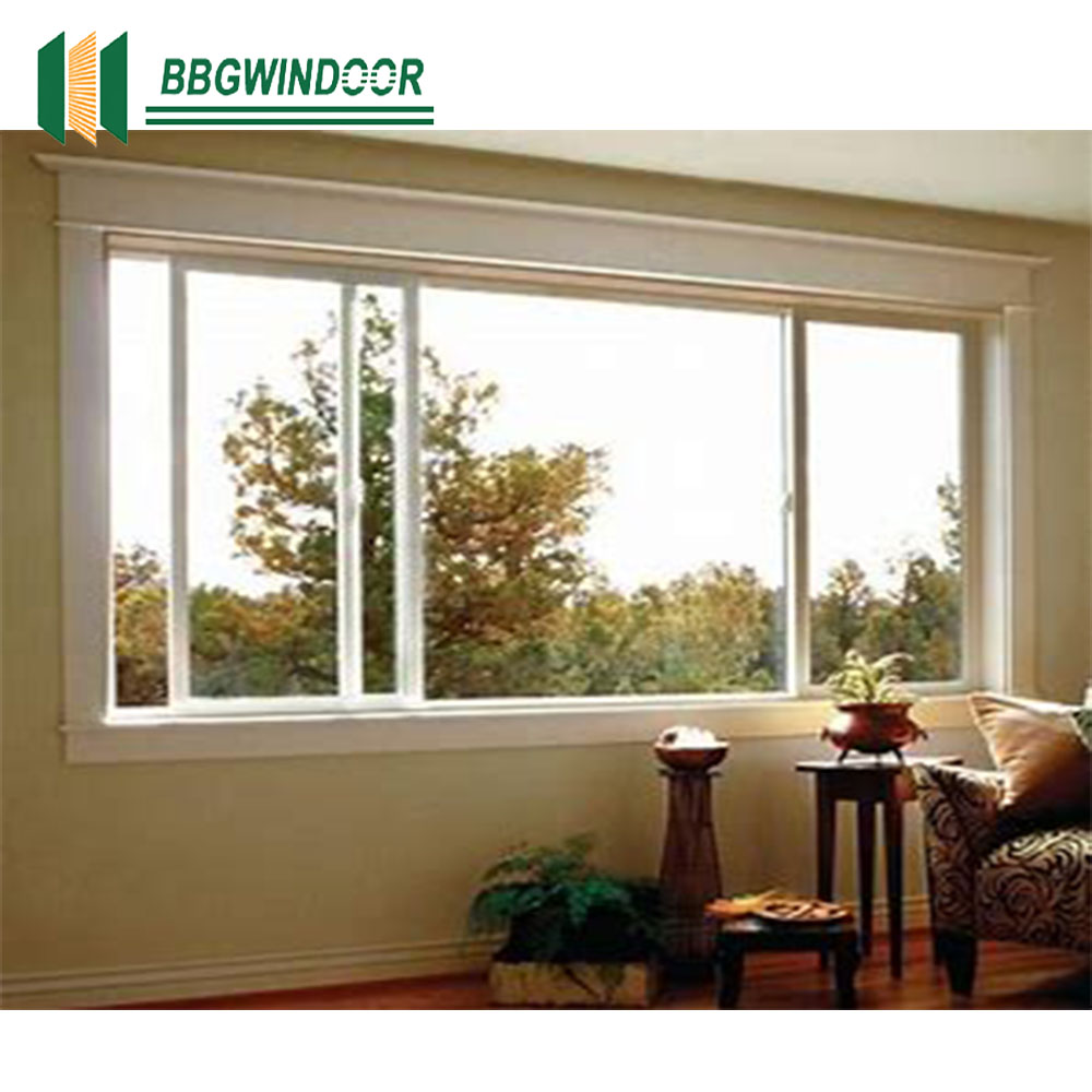 Lukliving Custom Latest China Manufacturer Best Quality Window with Hardware Aluminium Brown Color Sliding Window