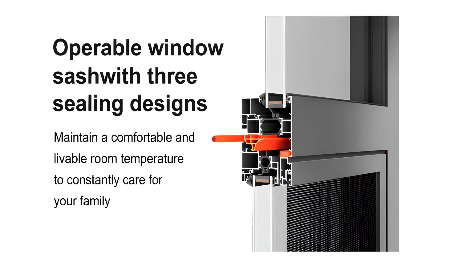 NFRC Tilt and Turn Black Narrow Frame Double Glazed Thermal Break Modern Residential Aluminum Windows House Aluminium Window