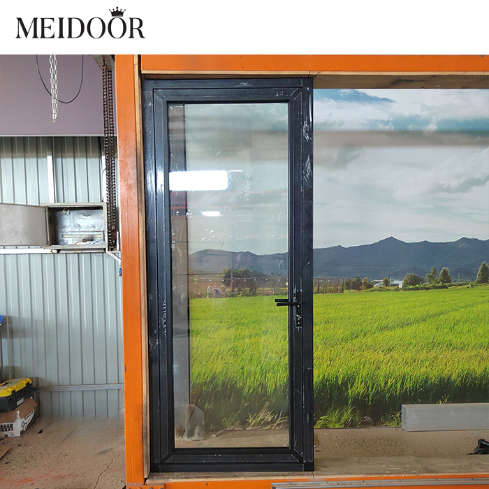 Villa Interior Aluminium Double Glazed French Door Kitchen Luxury Hotel Garden Veranda Entrance Casement Door