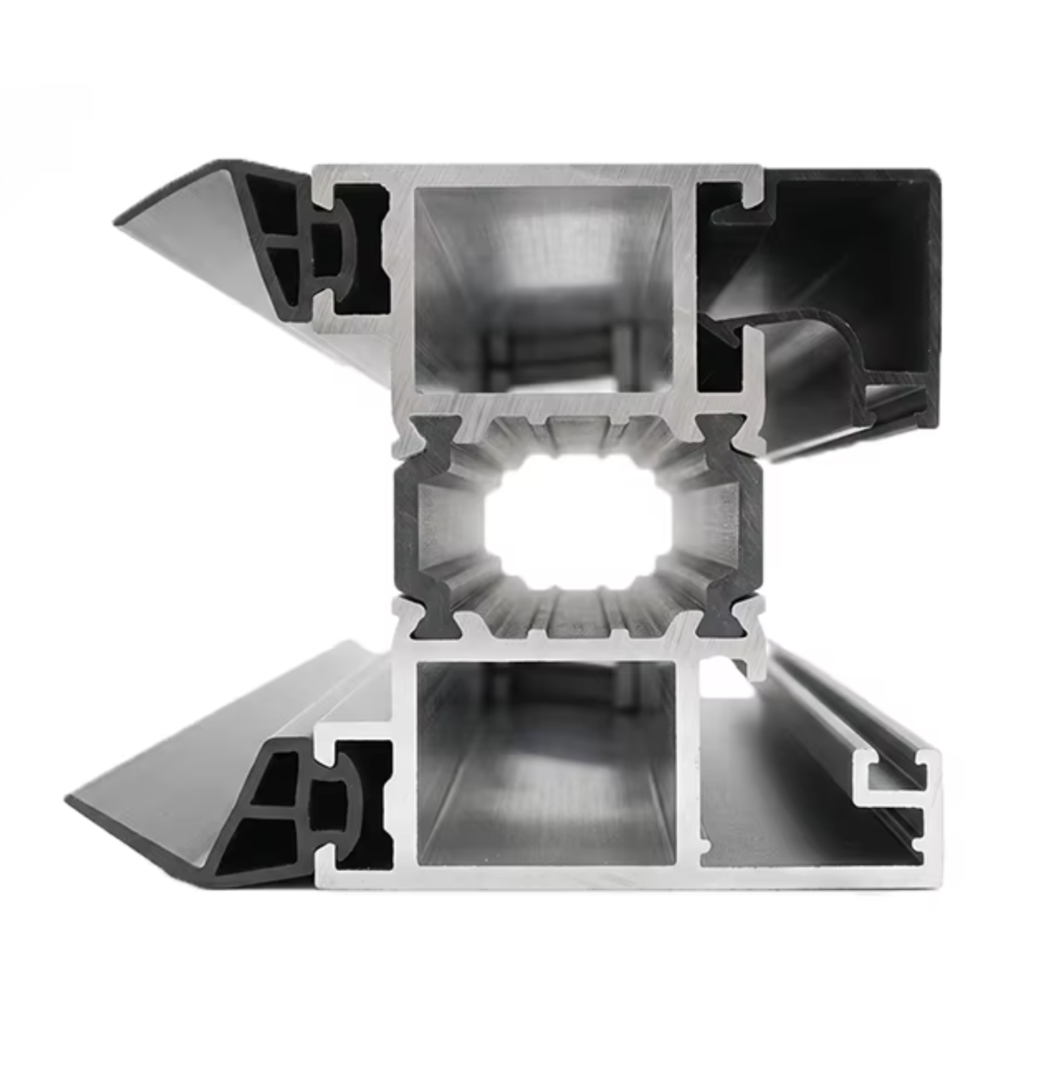 High Load-Bearing Hardware Aluminum Folding Glass Door