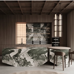 Modular Dining Kitchen Base Cabinet With Modern Design Aluminum Alloy Carcase
