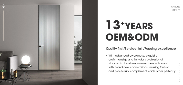 Frameless Flush Invisible Door Banner