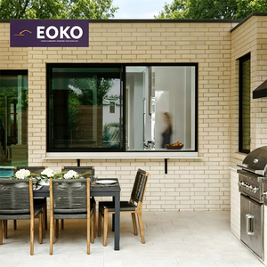EOKO NFRC Certified Thermal Break LOW-E Aluminum Sliding Windows