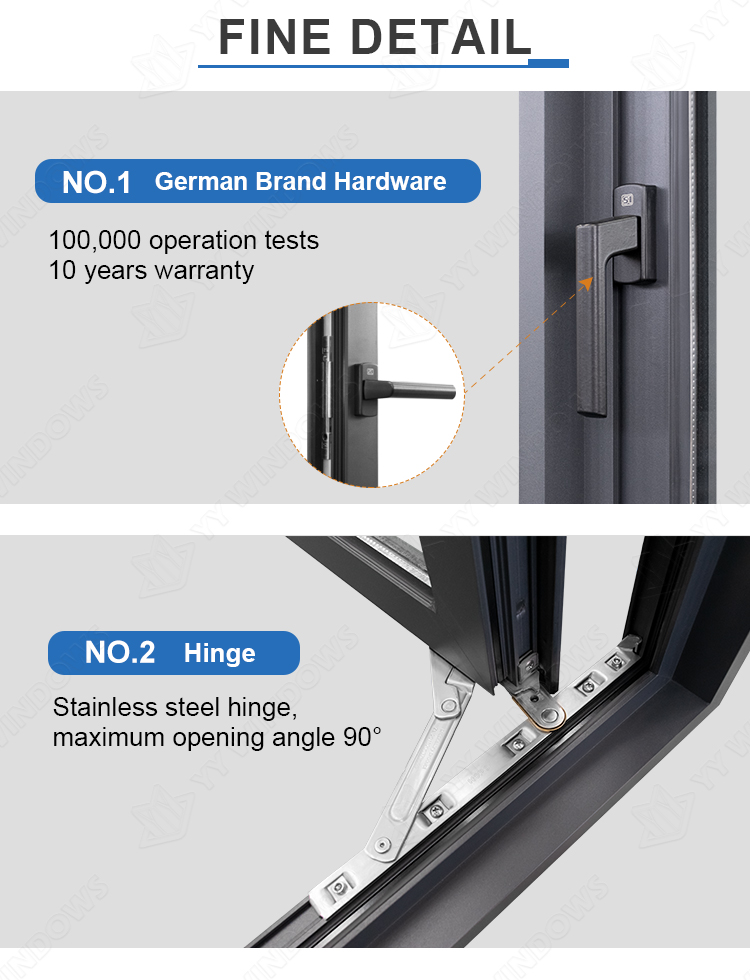 Aluminum Casement Window Display 5