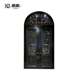 Arch Style Thermal Break Aluminum French Door