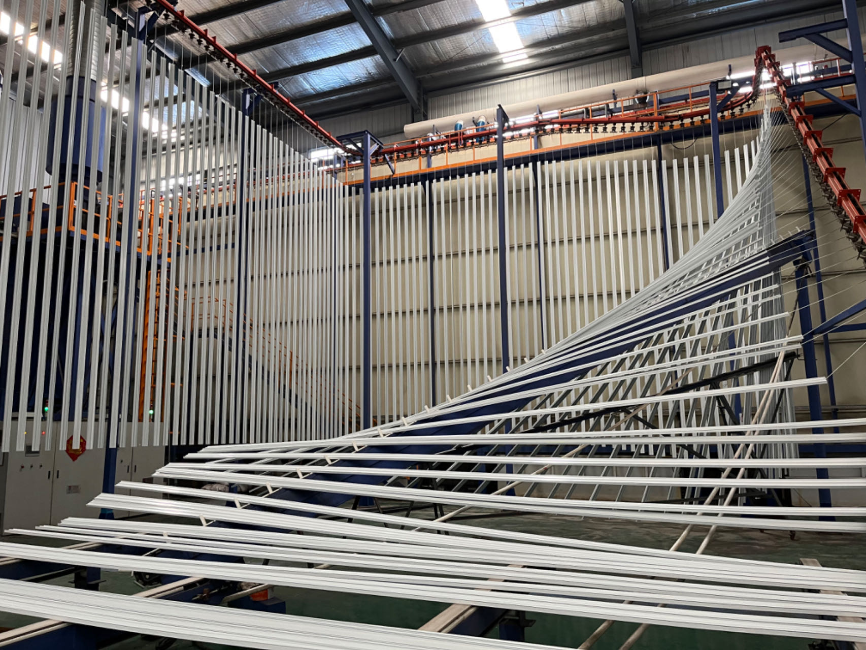 Vertical Powder Coating