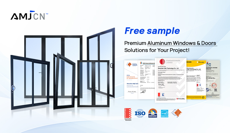 AMJ 100T Series Sliding Door detail 1