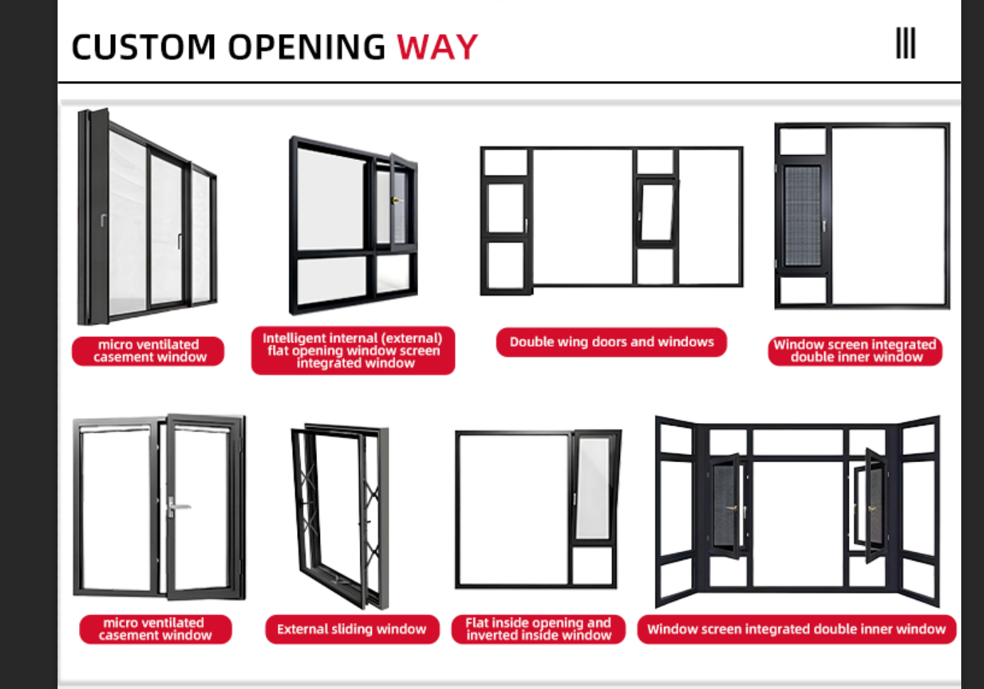 Aluminum Alloy Craftsman Style Security Windproof Waterproof Exterior Front Entry Door for Apartment Wine Cellar Basement