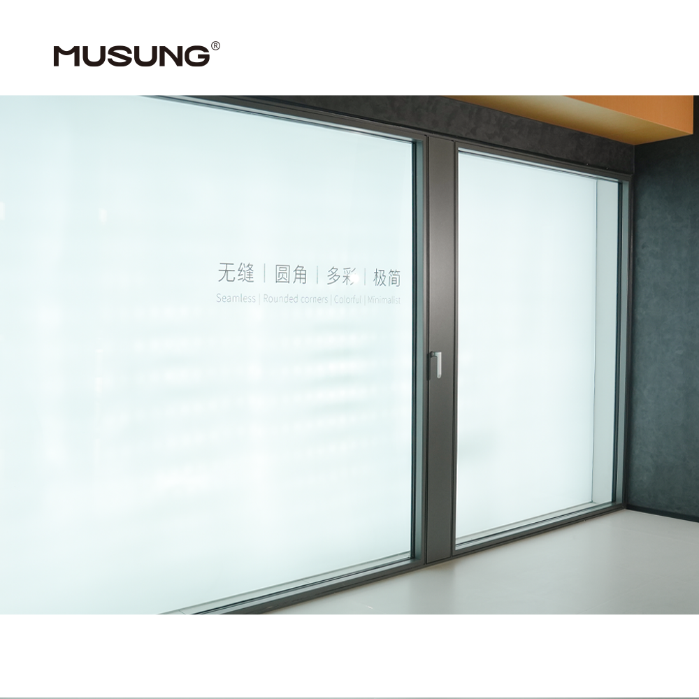Hurricane Impact-Resistant and Anti-Theft Inward-opening Micro-ventilation Aluminum with Tempered Glass Window