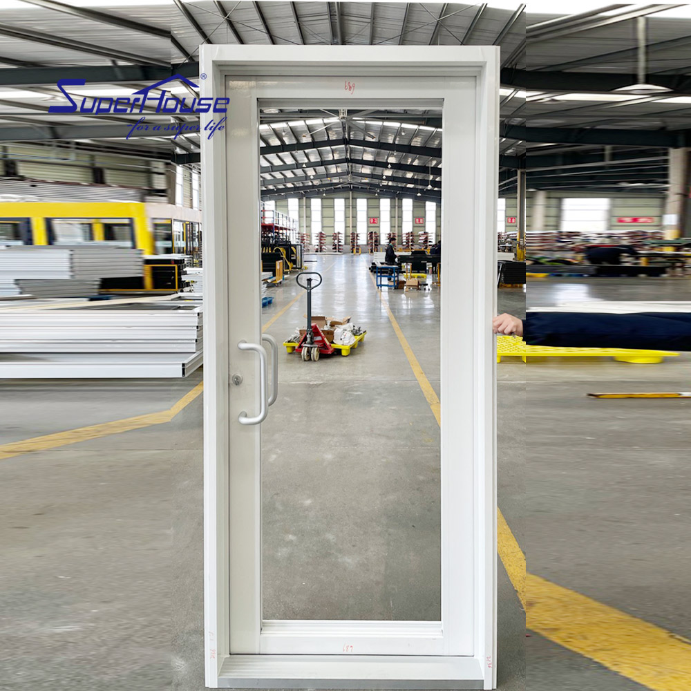 NOA Commercial Door Safety Quick Escape Door Push Glass Aluminium Storefront Exterior Doors