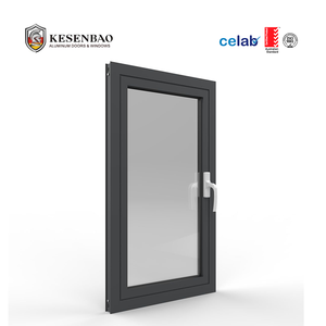Hot Products Modern Waterproof Double Glazed Aluminum Vinyl Casement windows With Screens