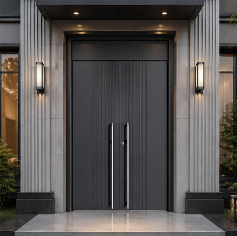 Soundproof High-Security Villa Entry Door