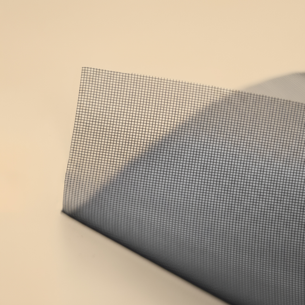 Premium Modern Design Fiberglass Grey Window Screen With Aluminum One Way Vision Frame Mosquitoes Mesh Fly Screen Net For Summer