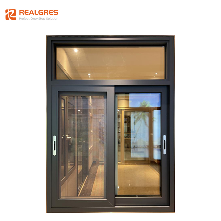 Realgres Hurricane Proof Sliding Aluminum windows Bullet Proof Kitchen windows and Doors