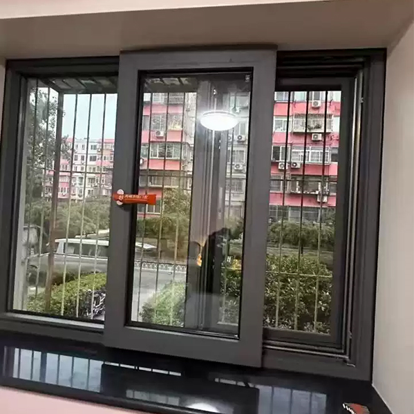 Aluminum sliding Inward-tilting windows With Single Or Double Tracks And Weatherproof Sealing, Easy For Maintenance And Repair