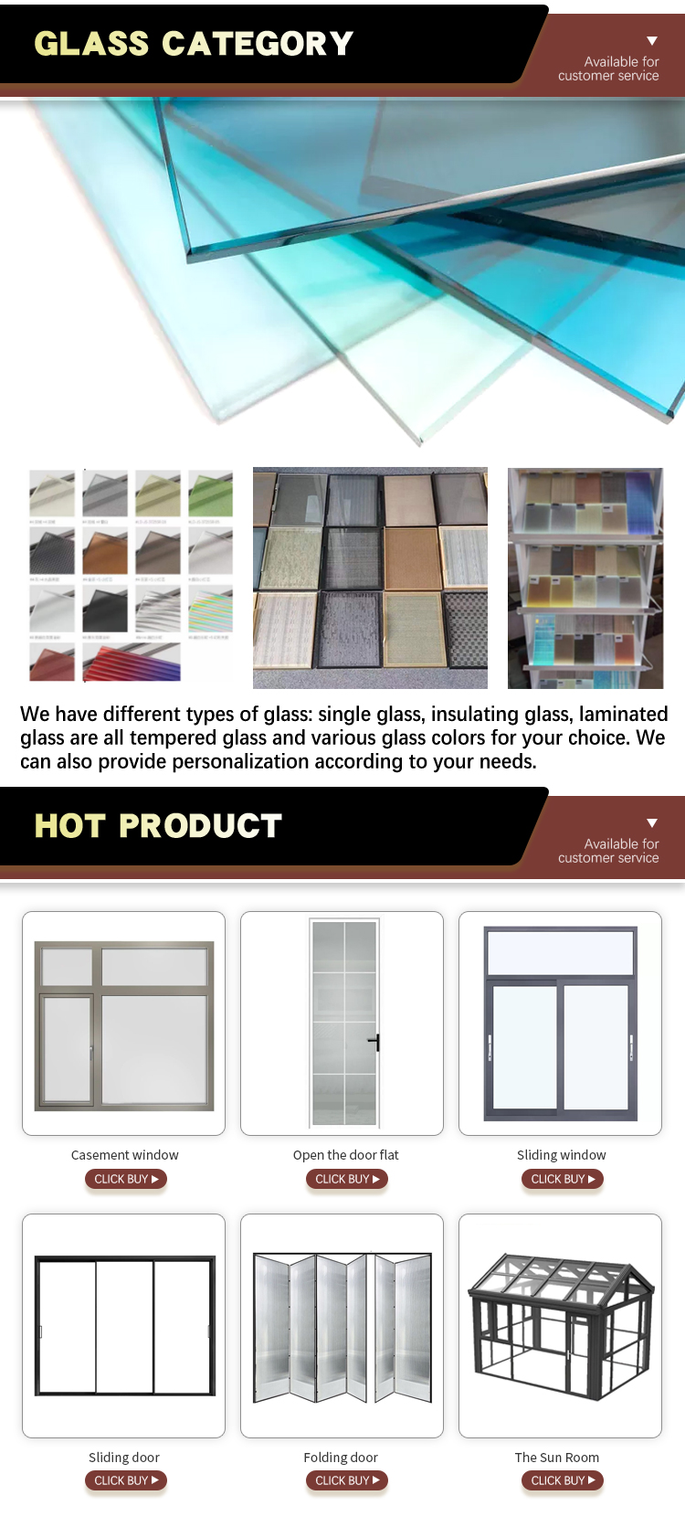 Product Options Display