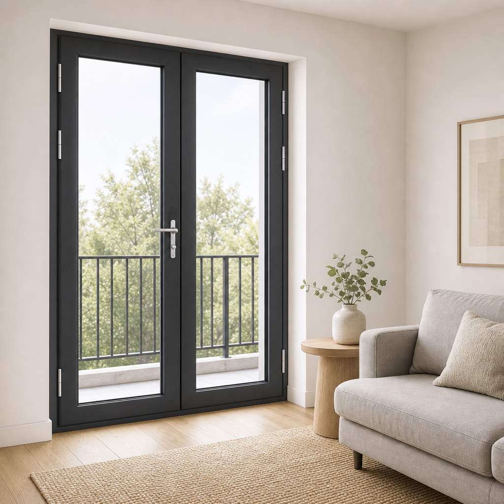 Custom Aluminum Swing Door Pivot Casement For House Home Villa Hotel Garden Outdoor Exterior Entry Doors Modern Residential