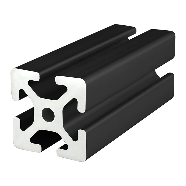 6m 40mm*40mm Extruded Black Anodizing Industrial Aluminium Frame 4040 Aluminum Extrusion Profiles Manufacturer