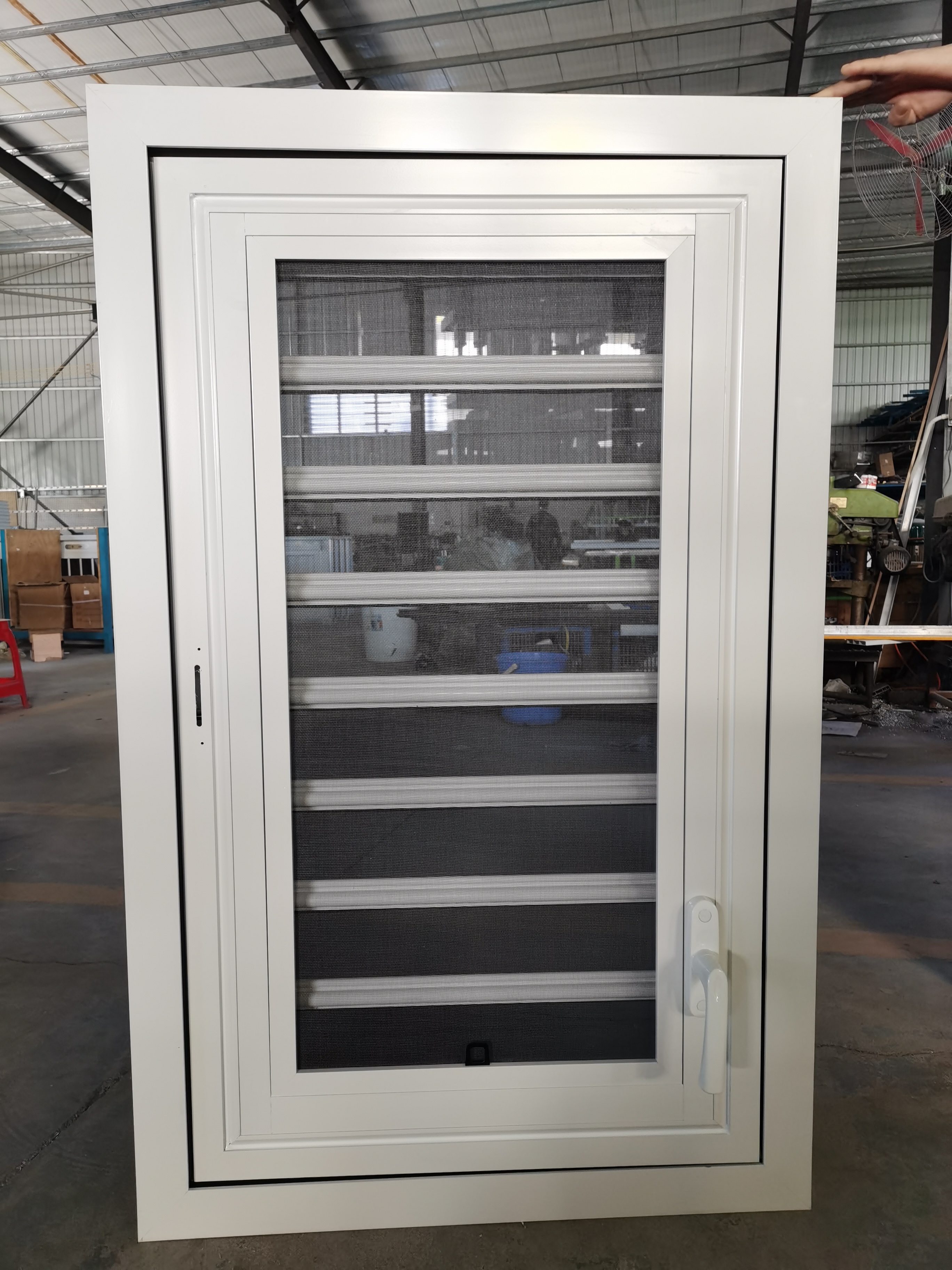 TOMA Aluminum Glass Louver Windows Aluminium Louver Door High Quality Rotatable Aluminum Glass Shutter Windows Doors