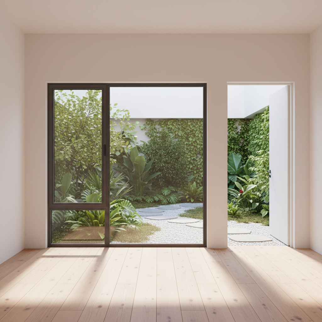 Modern Thermal Break Heat Insulation Double Toughened Glass Picture Window Side Hung Casement Hopper Tilt Turn Design