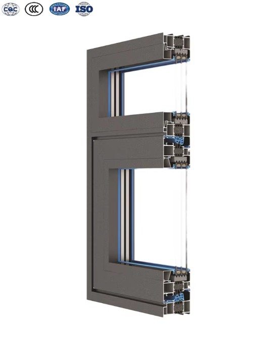 Australian Standard As2047 Double Glazed Sliding Awning Windows Hurricane Proof CE Certified Aluminum Modern Exterior Window