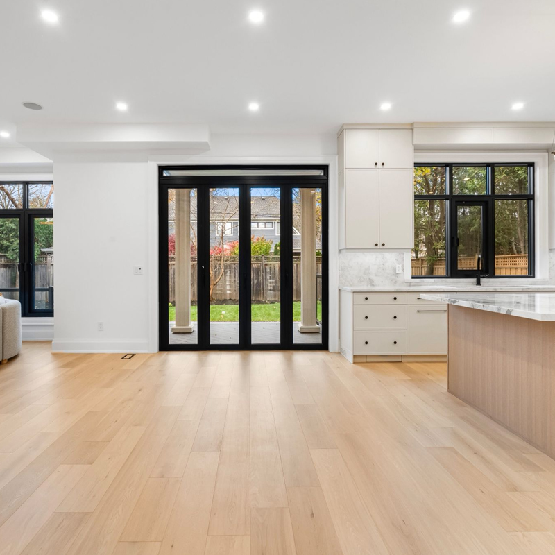 High performance weather-sealed doors in wet coastal climate