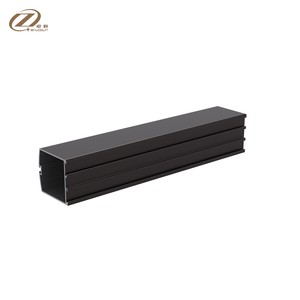 OEM 6000 Series Powder Coated Alloy Extruded Aluminum Custom Glass Door Frame With Welding & Bending Services