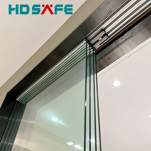 Factory Customized Modern Frameless Glass Door Interior Office Partition