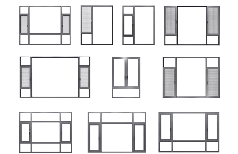 Casement Window Structure View