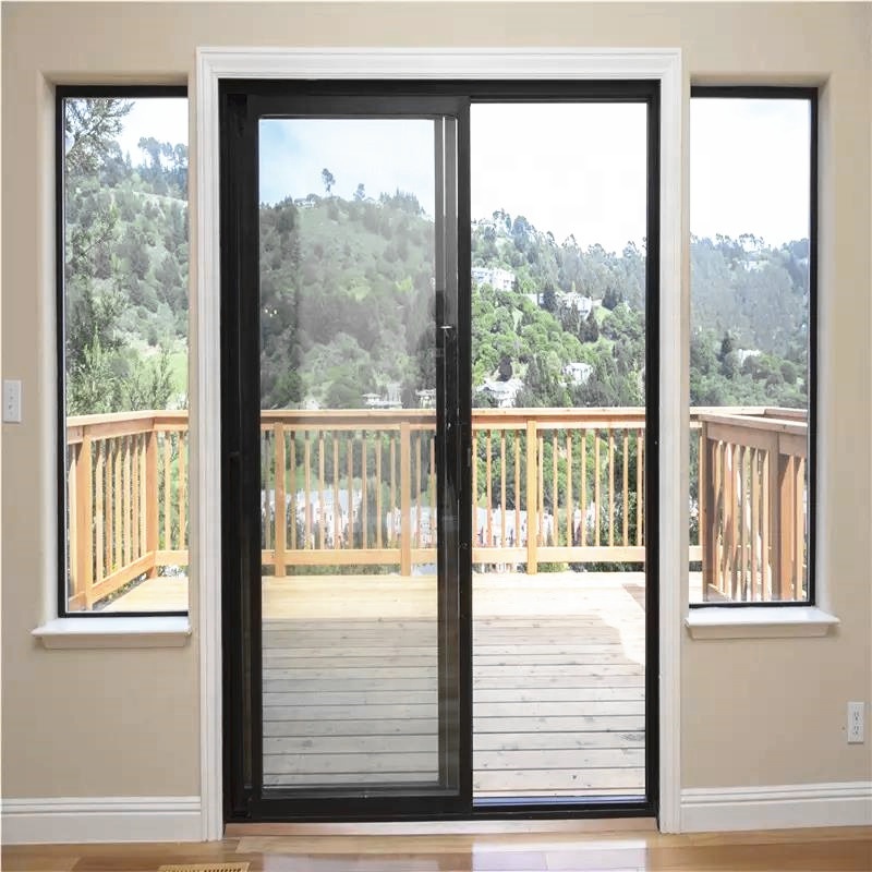 Pocket Kitchen Cabinet Door High Quality Exterior Restaurant Modern Pocket Sliding Doors Corrugated Aluminum Pocket Door