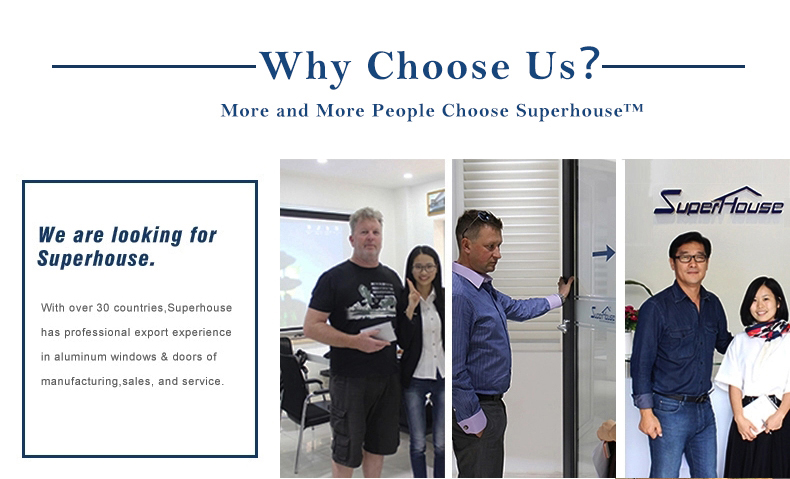 NOA Commercial Door Safety Quick Escape Door Push Glass Aluminium Storefront Exterior Doors