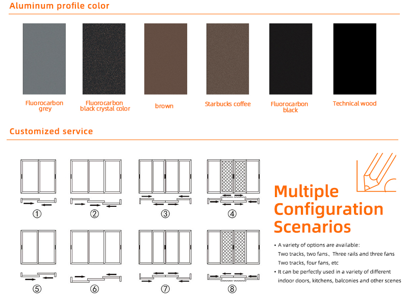 Eloyd Aluminum Automatic Vertical Sliding Window up and Down Glass for Villas' Exterior Lifting Balcony Window