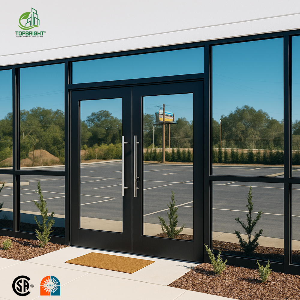 Commercial Storefront Door Showcase