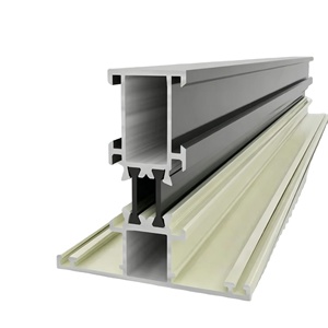 Bedroom Wardrobe Sliding Door Aluminum Extrusion Profile Sliding Door Safety Windows and Doors Standard