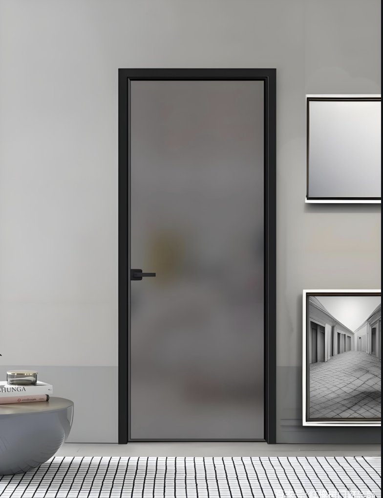A60 Fire Rated Aluminum Casement Door 60Min Fire Resistance Tempered Glass for Commercial Fire Exit Villa Factory Test Report