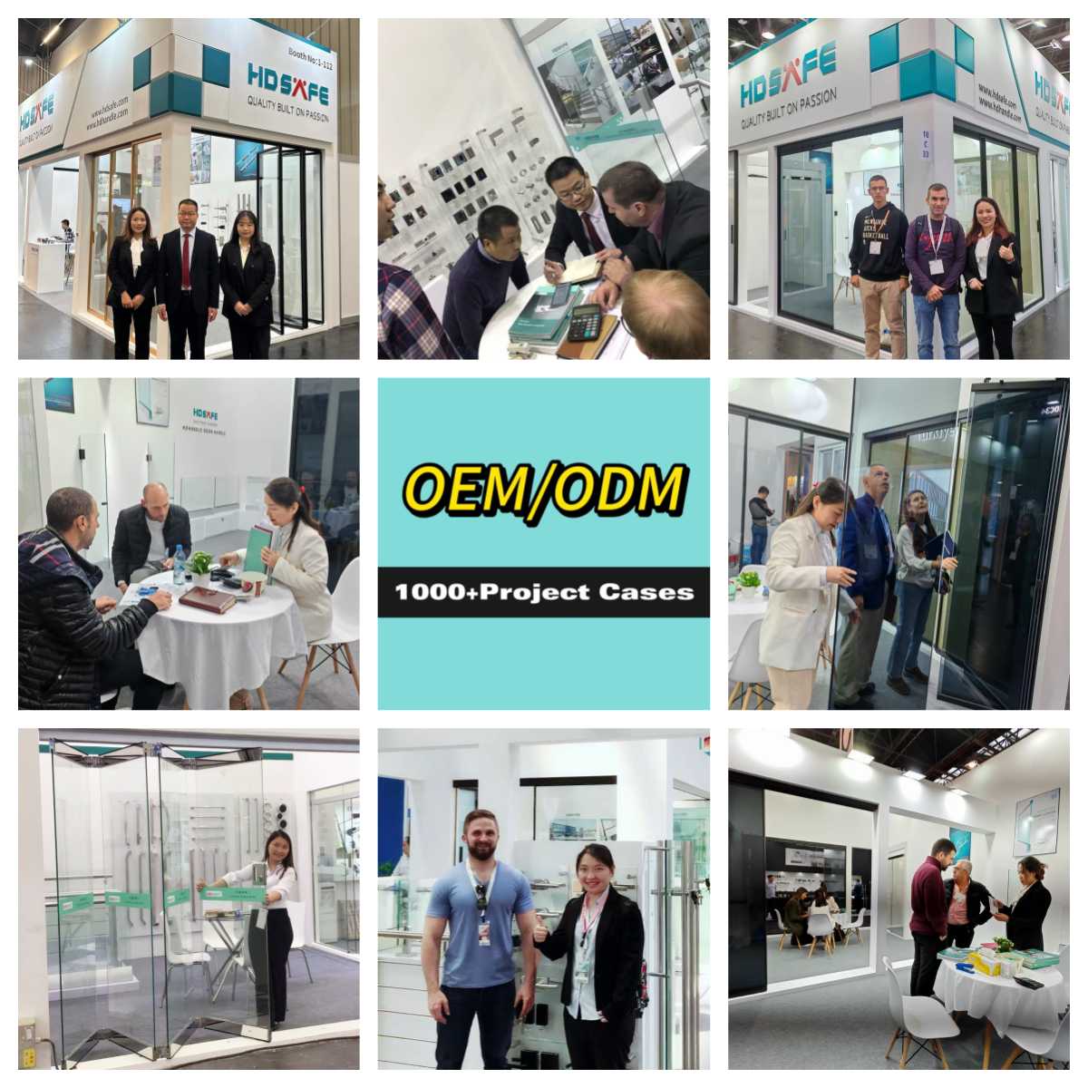 Commercial Glass Folding Door Installation