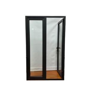 Aluminum Casement Door Customized Size And Color Customized Product Strong Wind Resistance Strong Heat Insulation