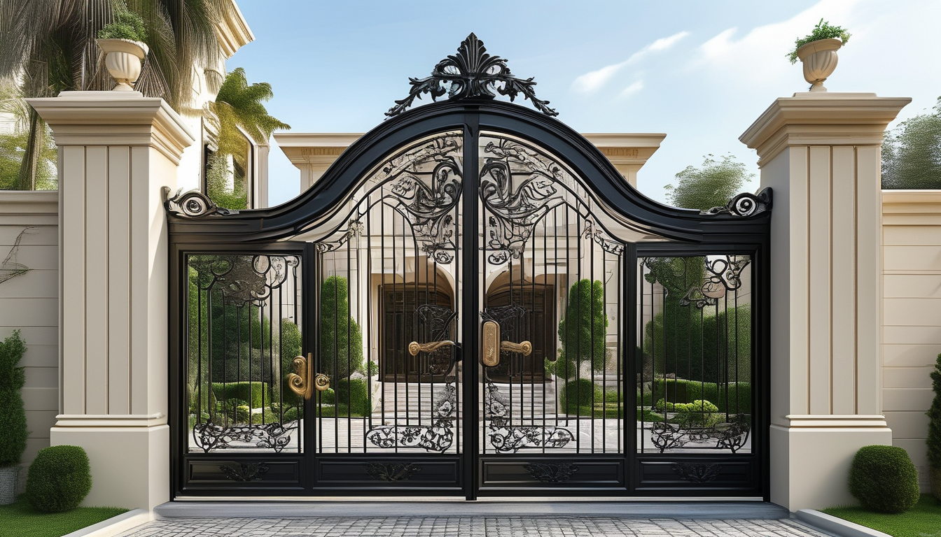 Luxury door for luxury villas
