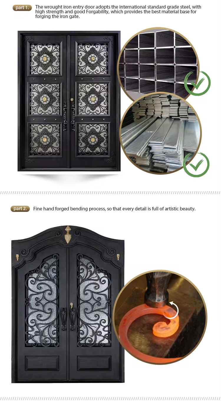 Forged French door profile