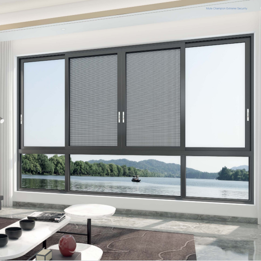 Guangdong Foshan Aluminum Sliding Doors and Glass windows Full Size Glass With Low Price and High Quality Window and Door