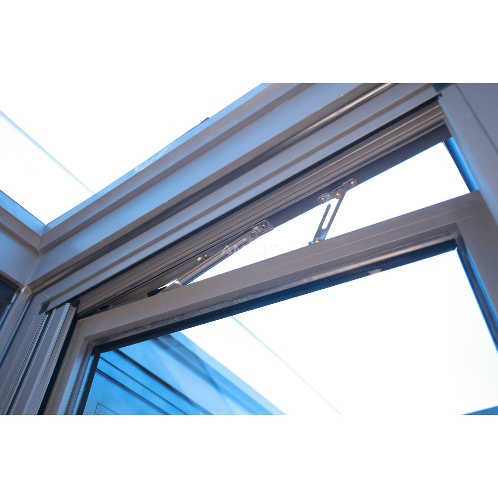 AMJ Factory Australian Standard Doors Window Manufacturers Hurricane Impact Cheap Aluminum windows Aluminum Casement Windows