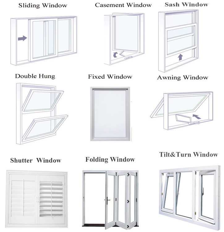 Soundproof Large Wood Philippines Frame Sliding Aluminum Glass Window Aluminum Window Sliding Window windows for Houses