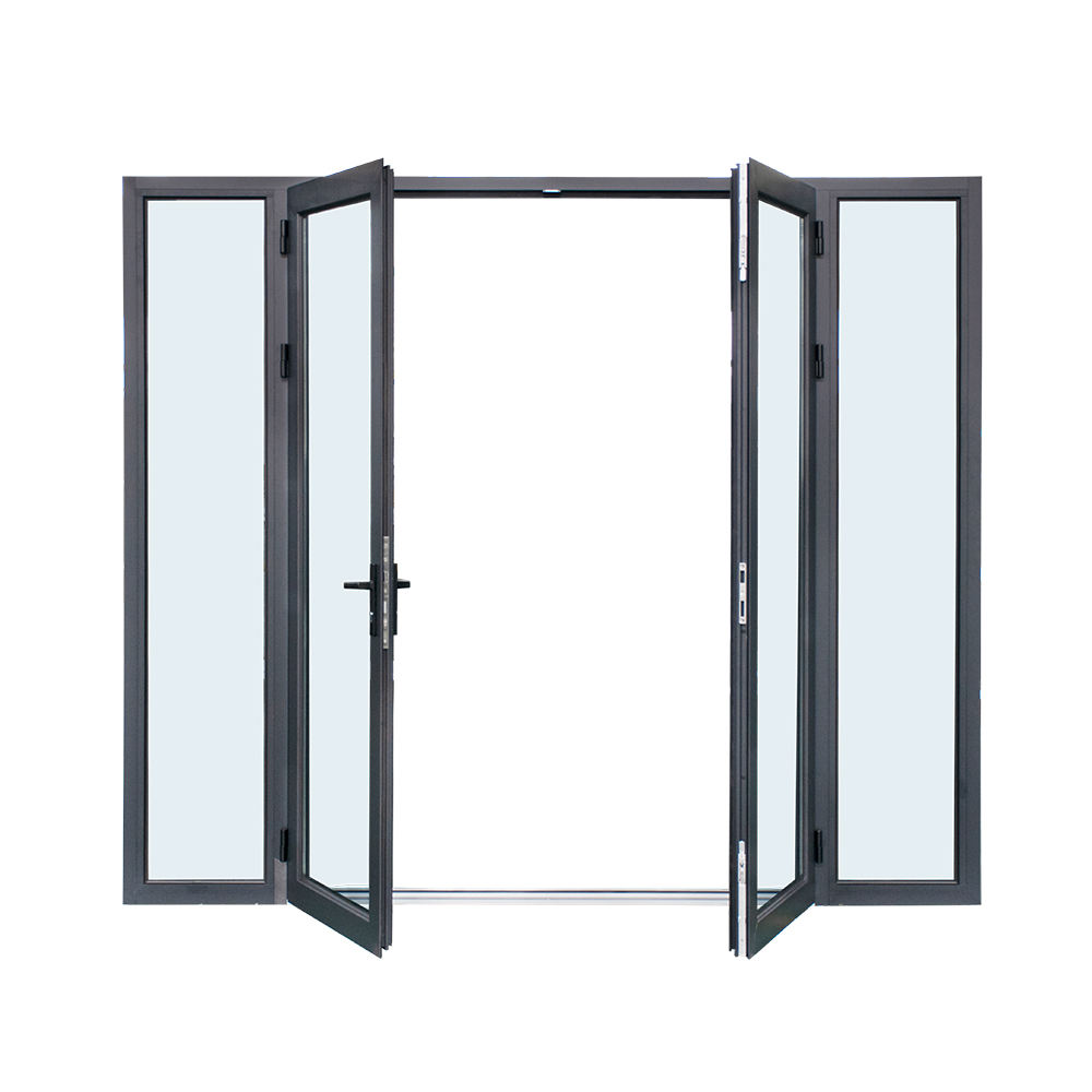 Custom Aluminum Swing Door Pivot Casement For House Home Villa Hotel Garden Outdoor Exterior Entry Doors Modern Residential