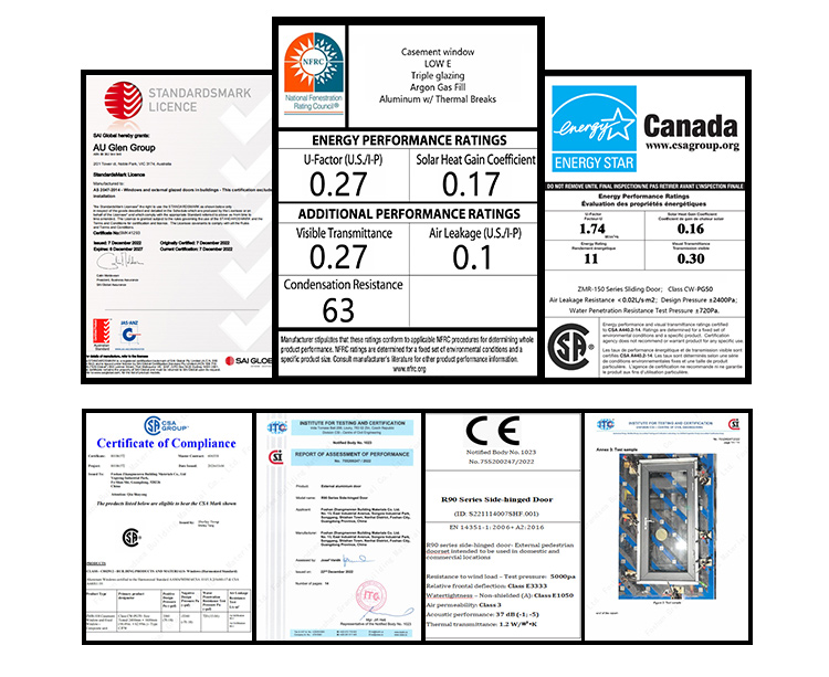 Certified Qualifications and Test Reports