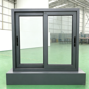 Customized Energy-Efficient Double Glazed Sliding Aluminum Windows Modern Design