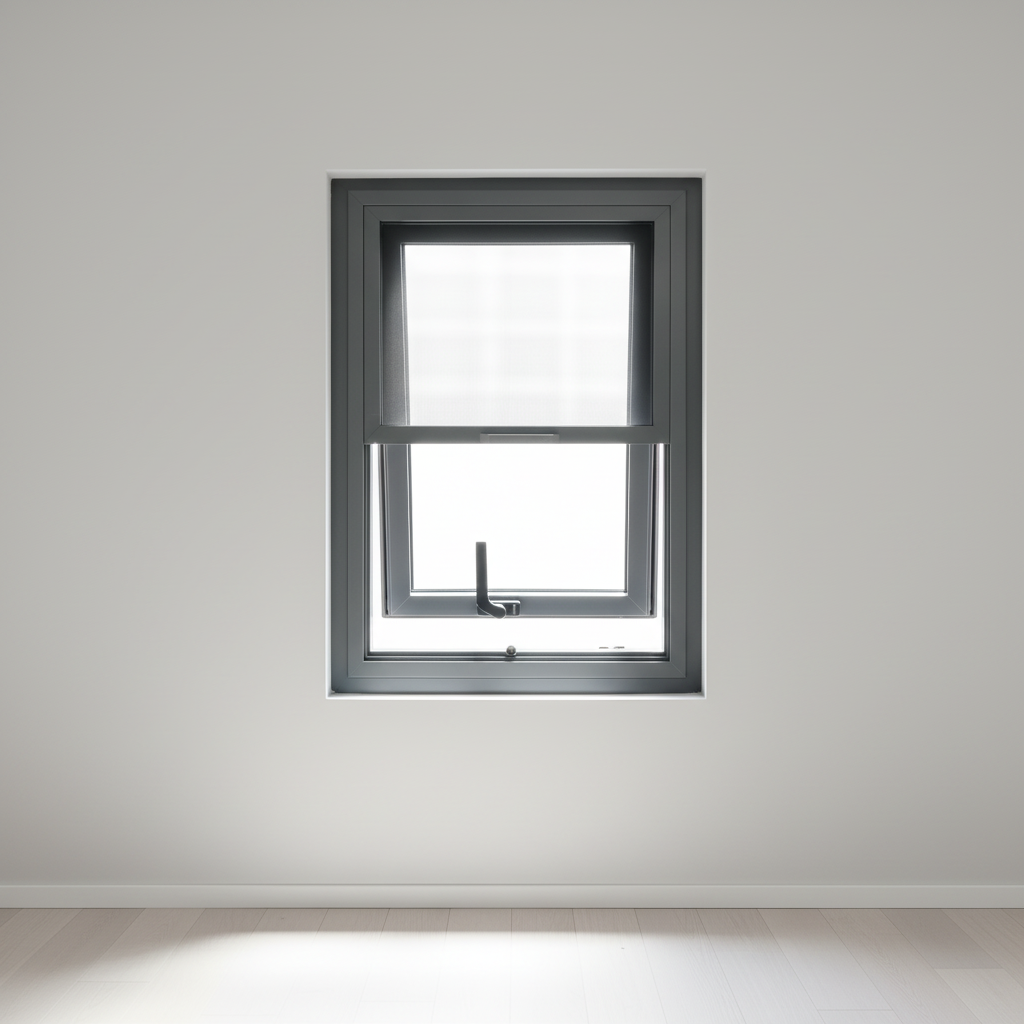 Best Selling Double Glazed Aluminum Swing Hopper Window for Exterior Entry Soundproof Energy Saving &amp; Better Ventilation