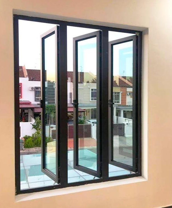 Custom Aluminum Windows and Doors Energy-Efficient Casement Window Wholesale