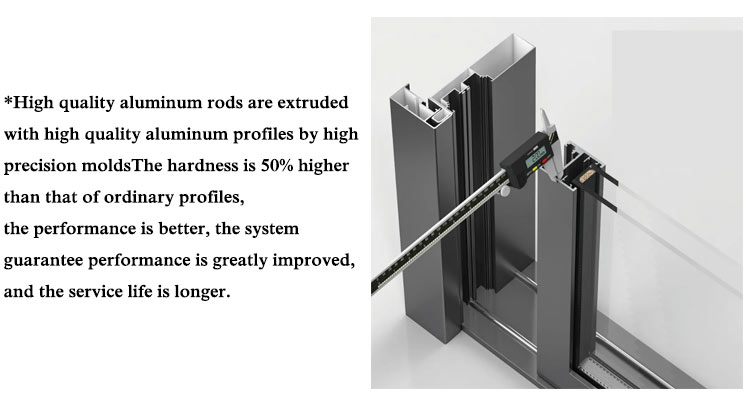 Aluminium French Doors Hardware Display