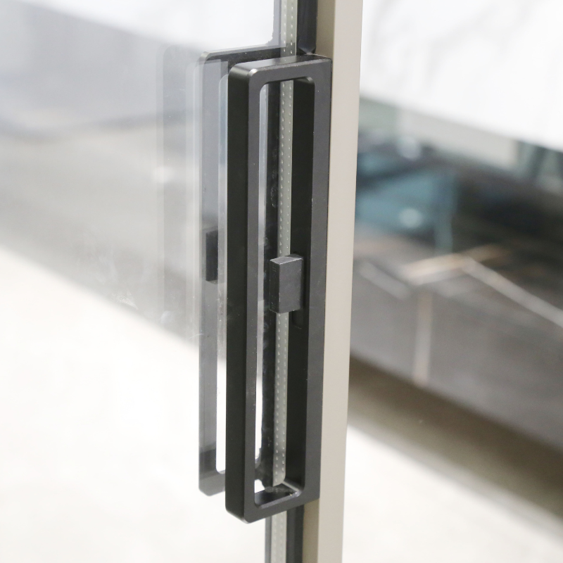 Hihaus Narrow Side Indoor Glass Sliding Doors Usa Certified Aluminum Sliding Door Track